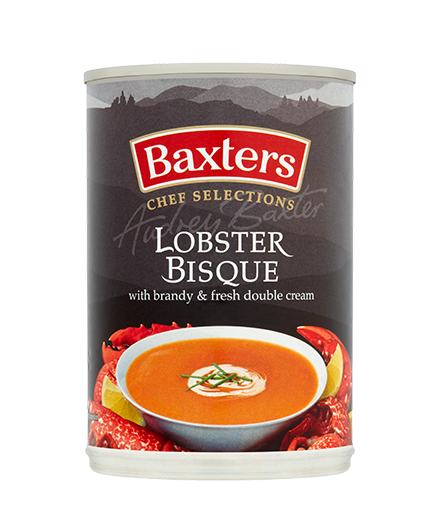 Lobster Bisque with Brandy & Fresh Double Cream - Baxters