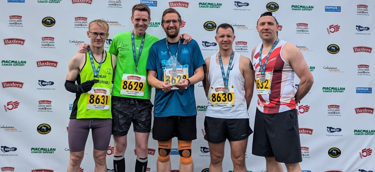 The Jam-tastics Triumph in the Loch Ness Marathon Corporate Challenge!