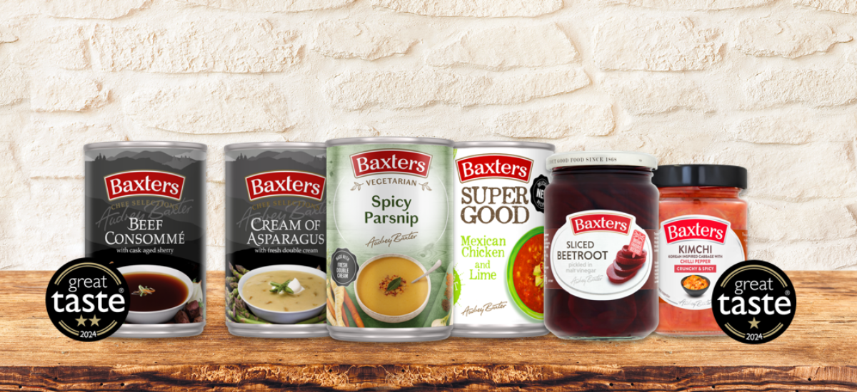 Another Super Six for Baxters in the Great Taste Awards!